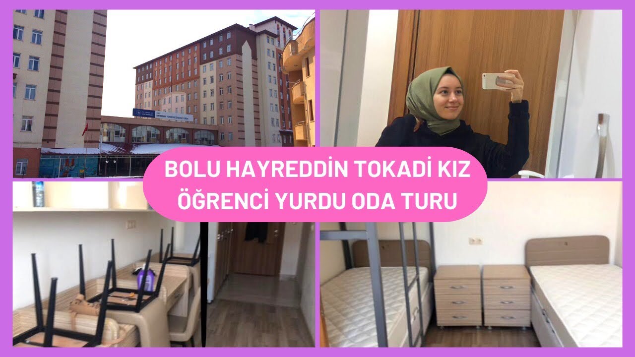 BOLU HAYREDDİN TOKADİ KIZ KYK YURDU ODA TURU#hayreddintokadi#kyk#yurt#kykyurt#bolu#üniversite#fyp