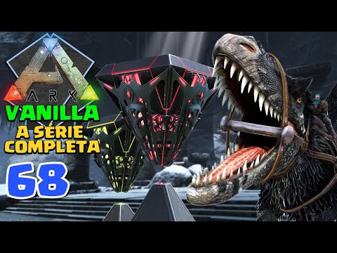 EXPLORANDO AS MELHORES CAVERNAS EM BUSCA DE DROPS!  -  ARK: SURVIVAL EVOLVED VANILLA  #68