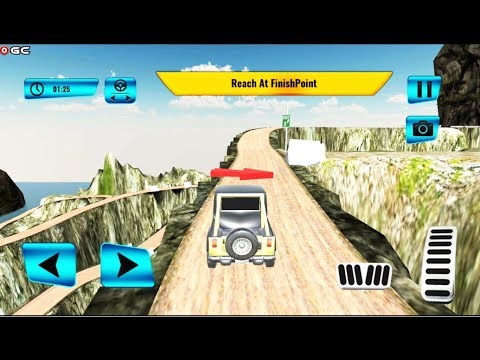 Off Road Mountain Car Driving Simulator - 4x4 SUV Speed Car - Android Gameplay FHD