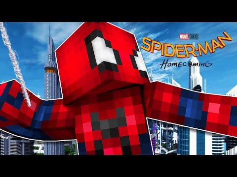 SPIDERMAN HOMECOMING ORIGINS! - Minecraft Roleplay