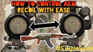Pubg mobile akm recoil control Pubg mobile akm recoil control