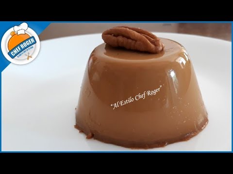 Si te gusta la cajeta no te puedes perder esta GELATINA, Receta de gelatina de cajeta | Chef Roger Video