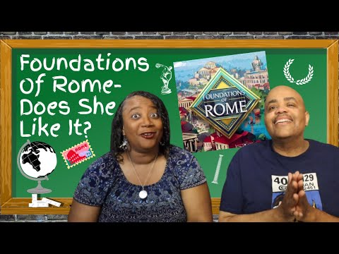 Foundations Of Rome Board Game - Does She Like It?