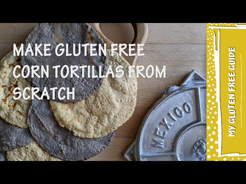 Corn Tortillas - How to Make then from Scratch (Gluten Free Recipe)
