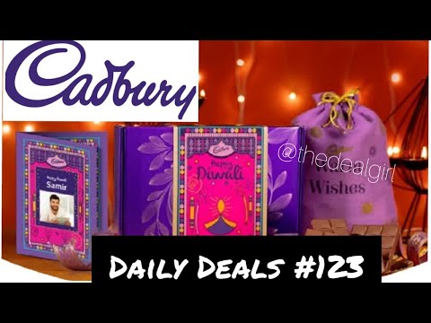 Diwali Cadbury Gifting | Diwali Hampers | Diwali sweets gift boxes |Daily deals #123