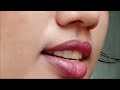 Indian Street Girl Close Hot Lips And Nose