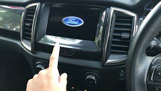 How To Reset/Fix Ford Ranger Touchscreen Issues (2017-2020)