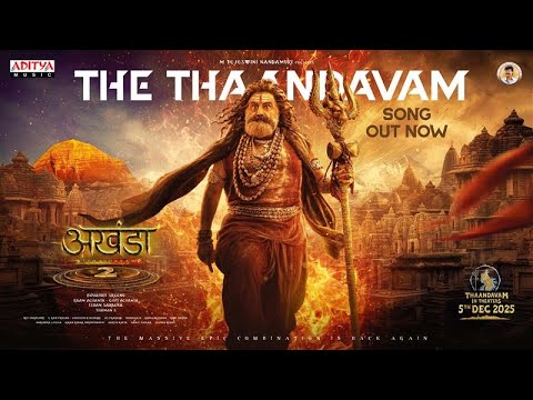 The Thaandavam Lyrical Video (Hindi) - Akhanda 2 Thaandavam | NBK | Boyapati Srinu | Thaman S