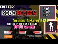 BONGKAR KODE REDEEM FREE FIRE TERBARU 2021 HARIINI KODE REDEEM FF TERBARU 2021 DARI GARENA