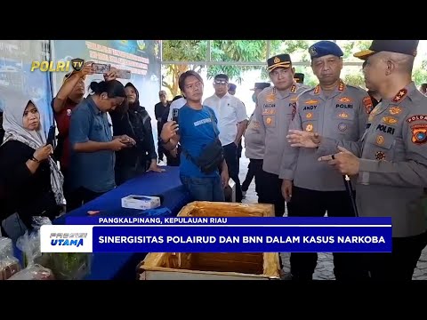 DITPOLAIRUD POLDA KEPULAUAN BANGKA BELITUNG MENEMUKAN NARKOTIKA JENIS SABU TAK BERTUAN