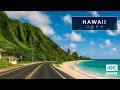 Oahu Hawaii 4K PARADISE OCEAN DRIVE 4K Majestic Coast At Sunrise