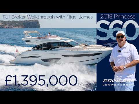 2018 Princess S60 'Hot Gossip'  FOR SALE in Andratx, Mallorca