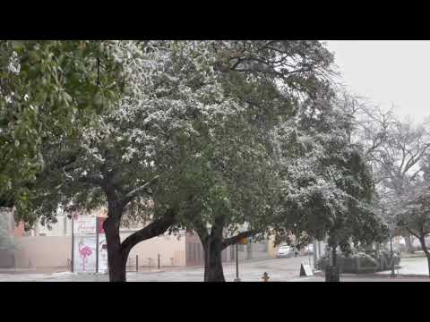 01-10-2021 Waco, TX - Rare Winter Storm Hits Waco