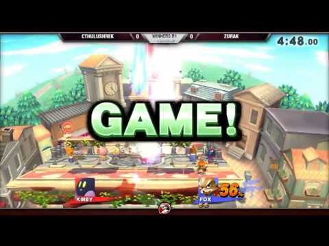 VS Weekly 11/3/16 - Winners R1 - CthuluShrek (Kirby) vs. Zurak (Fox/Corrin) - Smash 4
