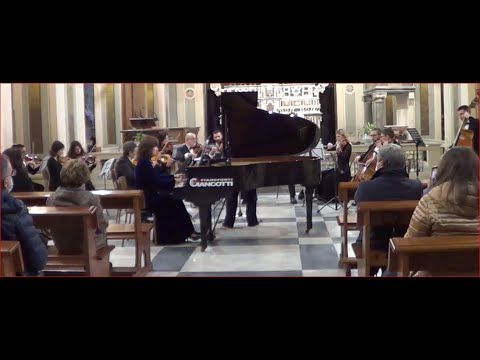 CONCERTO BACH-ORCHESTRA "STILLO" SOLISTA TATIANA MALGUINA S^.SEVERINA14-11-21(riprese Franco Verzino