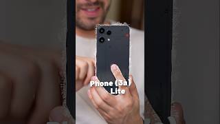 I tried the Nothing Phone (3a) Lite