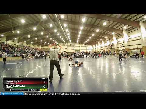 97 Lbs Champ. Round 1 - Grant Eschiti, Team Zapas WC Vs Kelby Connella, Empire WC Fb58