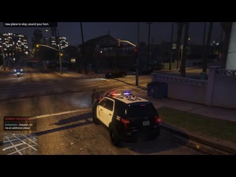 GTA 5 LSPDFR - EPiSODE 3 - LET'S BE COPS - city PATROL (GTA 5 PC POLICE MODS)