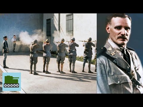 The Execution Of The Shot American General Of World War 2
