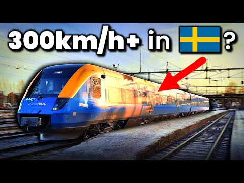 I rode Sweden’s FASTEST EVER TRAIN – it's not what you'd expect!