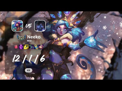 Neeko Mid vs Sylas - KR Challenger Patch 13.9