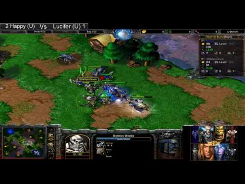 Wc3 Gera cup 112 Finals Happy (U) vs Lucifer (U) Game 4