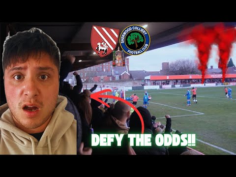 Droylsden UPSET THE ODDS In The FA VASE!!!!-Droylsden FC v Sherwood Colliery FC