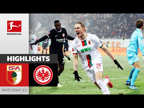 Resumen de FC Augsburg vs Eintracht Frankfurt Matchday 13