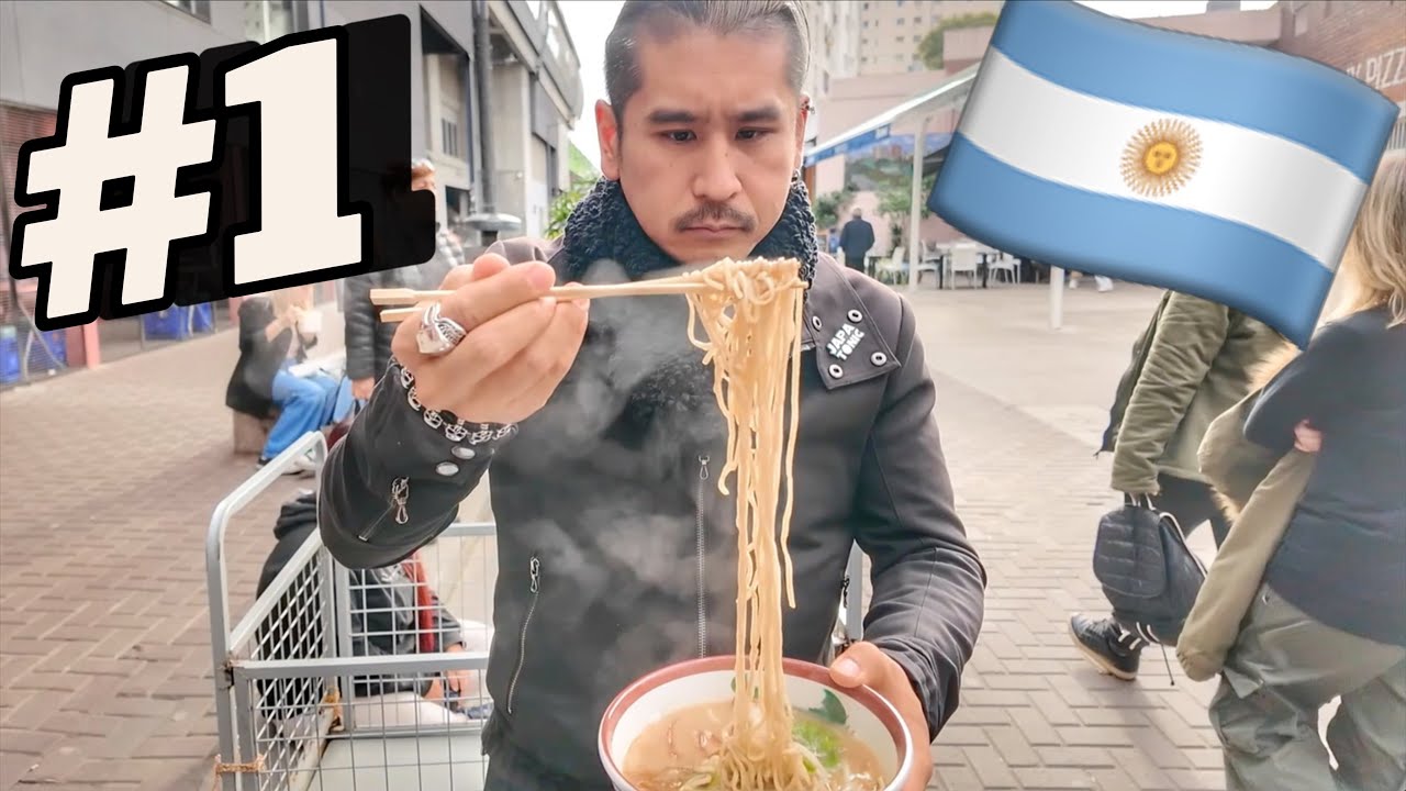 🍜 Searching for the BEST JAPANESE FOOD in Argentina #1