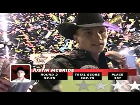 Justin McBride vs Kid Rock - 05 PBR Finals (92.25 pts)