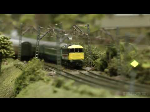Z Scale Model Railway Display Standen Watchett from Britain