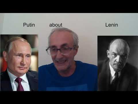 Putin about Lenin