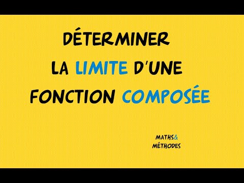 Limite d'une fonction composée