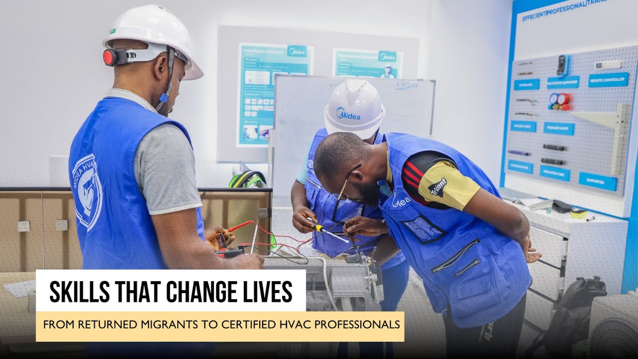 From Returned Migrants to Certified HVAC Professionals | Skills That Change Lives