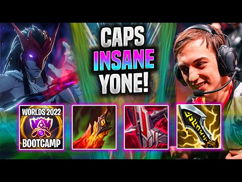 CAPS IS INSANE WITH YONE! | G2 Caps Plays Yone Mid vs Lissandra! | Season 2022