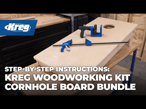 Cornhole Kit Bundle - Complete DIY Woodworking Starter Kit | KregTool ...