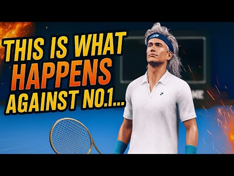 Facing the World No.1 in TopSpin 2K25! | Rank 1 vs Rank 280 (%99 Winrate) | World Tour