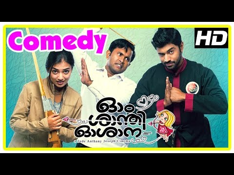 Ohm Shanthi Oshaana Movie | Full Comedy Scenes | Nivin Pauly | Nazriya | Aju Varghese | Vineeth