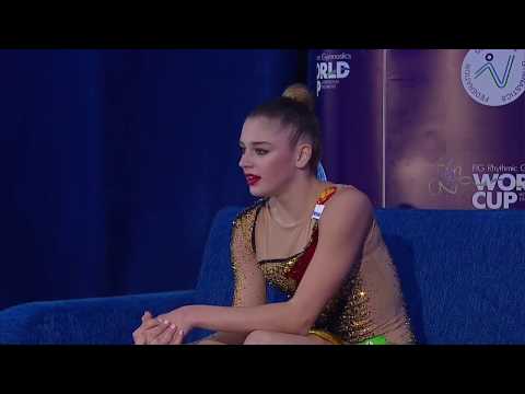 Aleksandra Soldatova - Hoop Final - WC Tashkent 2018