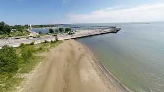 preview picture of video 'Seacliff Beach DJI Phantom 2 GoPro Leamington'