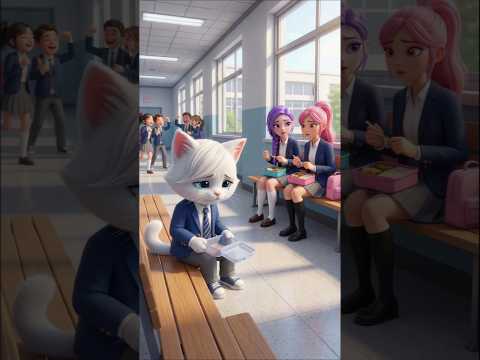 When kindness comes to cute cat #pets #cat #funny #cutecat