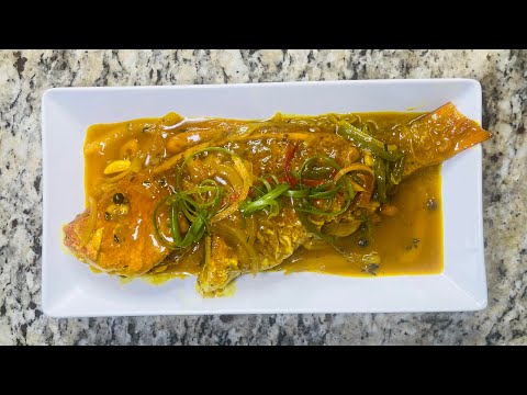 HOW TO MAKE JAMAICAN CURRY FISH 🇯🇲