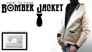 How to Make Bomber Jacket