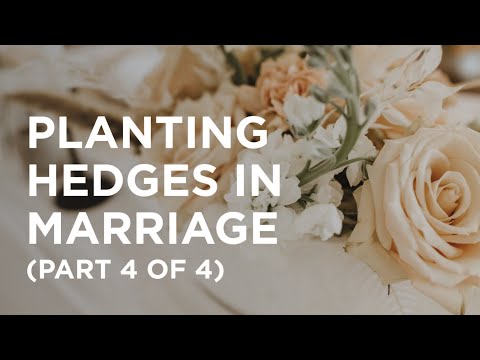 Planting Hedges in Marriage (Part 4 of 4) — 06/23/2022