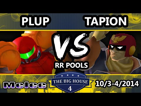 The Big House 4 - Plup (Samus) Vs. Tapion (Marth, Captain Falcon) - Pools Round 1 - SSBM