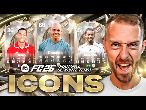 The FIRST ICON Packs of FC 26!