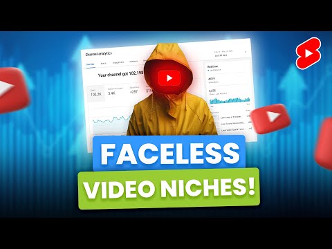 Try these 5 FACELESS YouTube channel ideas #shorts