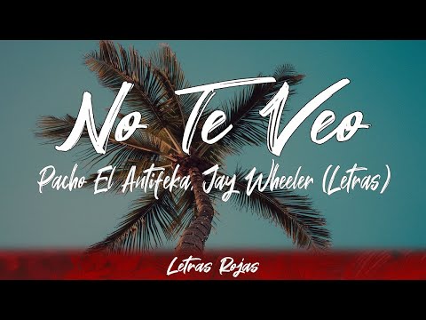 Pacho El Antifeka, Jay Wheeler - No Te Veo (Lyrics/Letra) | Wing Lyrics