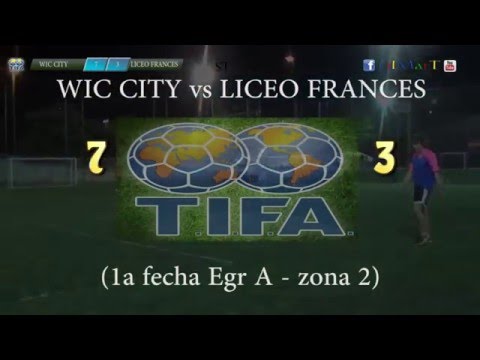 7 WIC CITY vs LICEO FRANCES 3 - 1a fecha Egr A   zona 2 - 6/03/2016