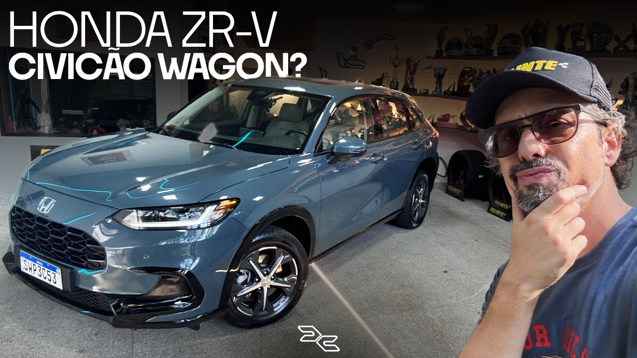 SAUDADE do seu Civic G10? O ZR-V é o SUV de R$ 214 mil que a Honda preparou pra você